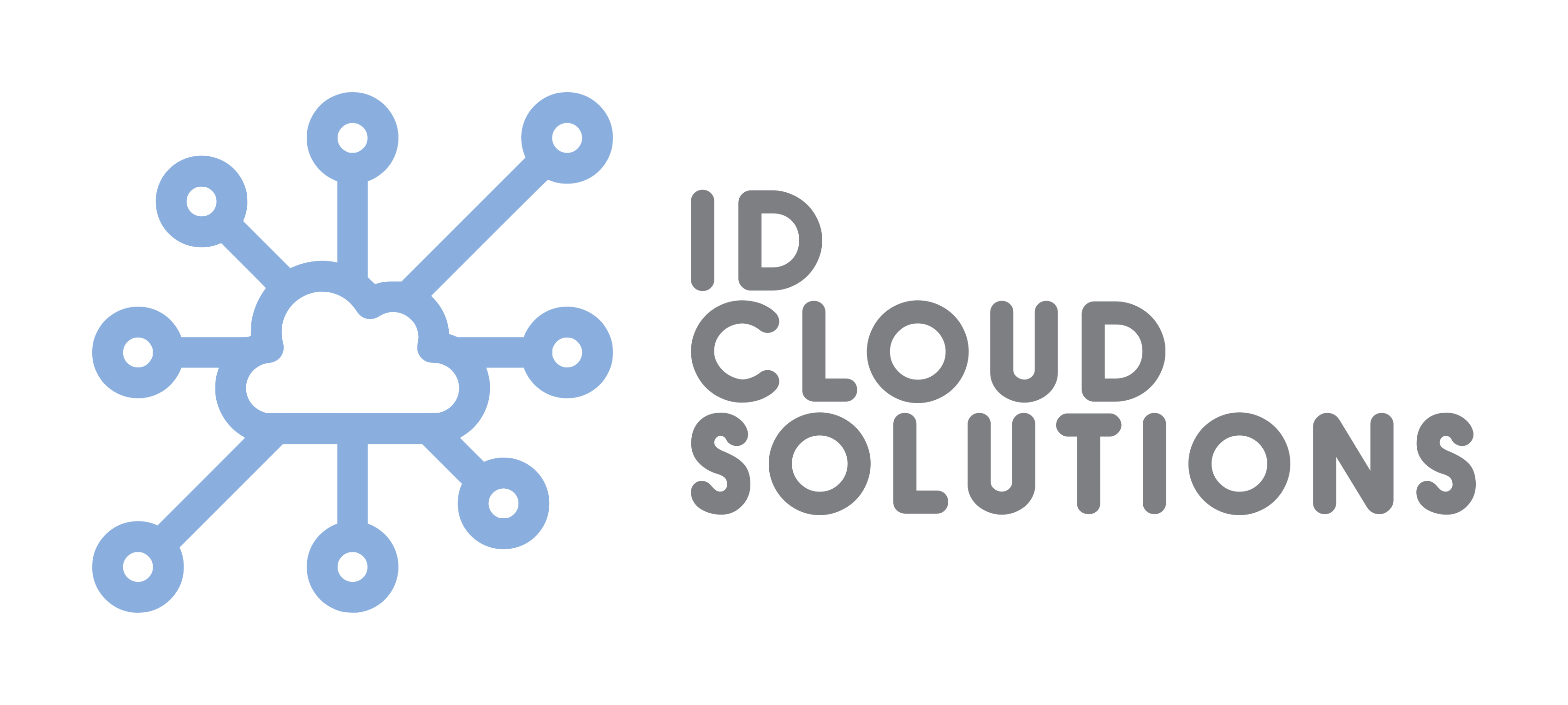 Cloud Logo Web Services text side 600